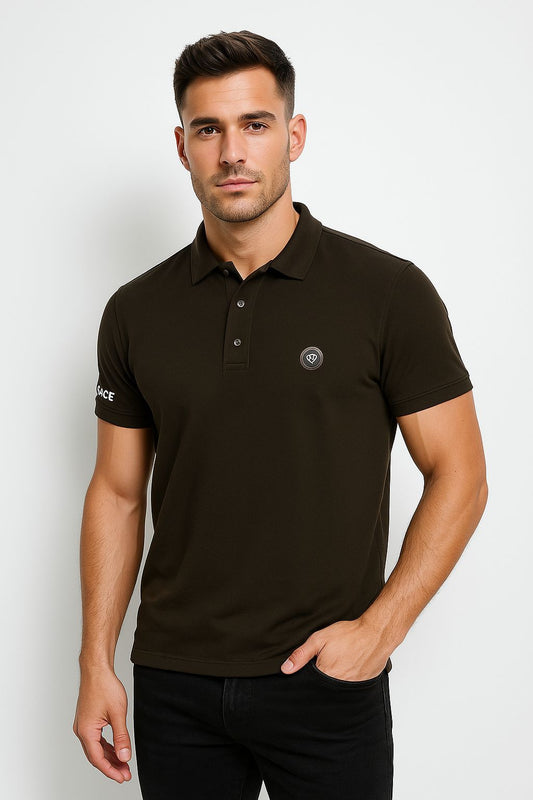 Button & Threads Men's Commando Green Executive Collar Shirt - button & threads