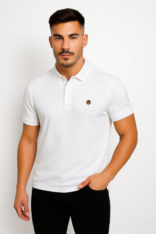 Button & Threads Men's White Executive Collar Shirt - button & threads