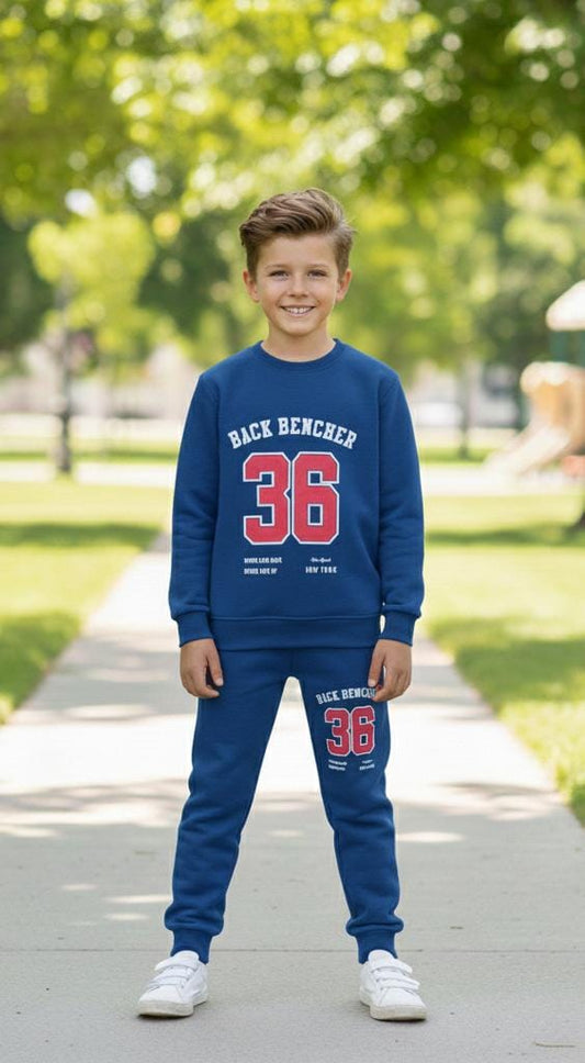 Button & Threads™ Boy/Girls 36 BB-Blue Track Suit