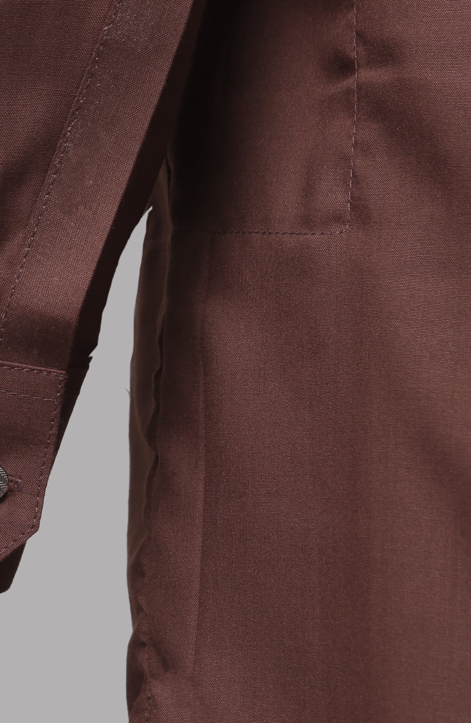Men’s Embrioded  Shalwar Qameez- Mahroon - button & threads