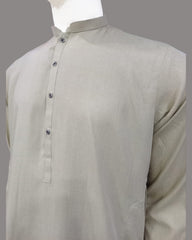 Men’s Plain Shalwar Qameez- Skin Texture