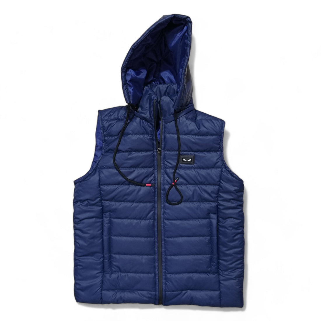 Button & Threads™ Unisex Sleeves Less Matt Navy Blue Puffer Jacket - button & threads