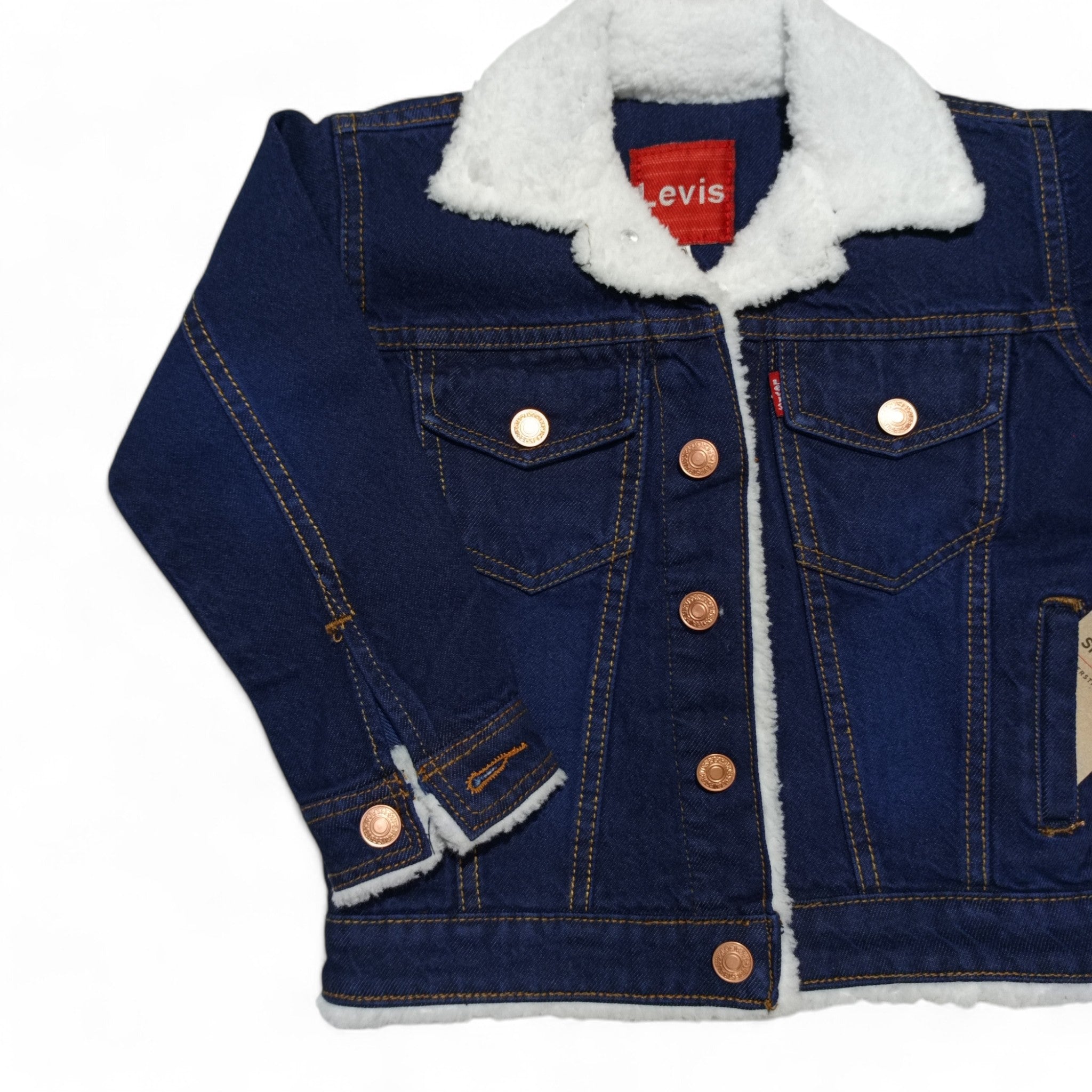Button & Threads™ Boys/Girls Denim Jacket-Navy Blue - button & threads
