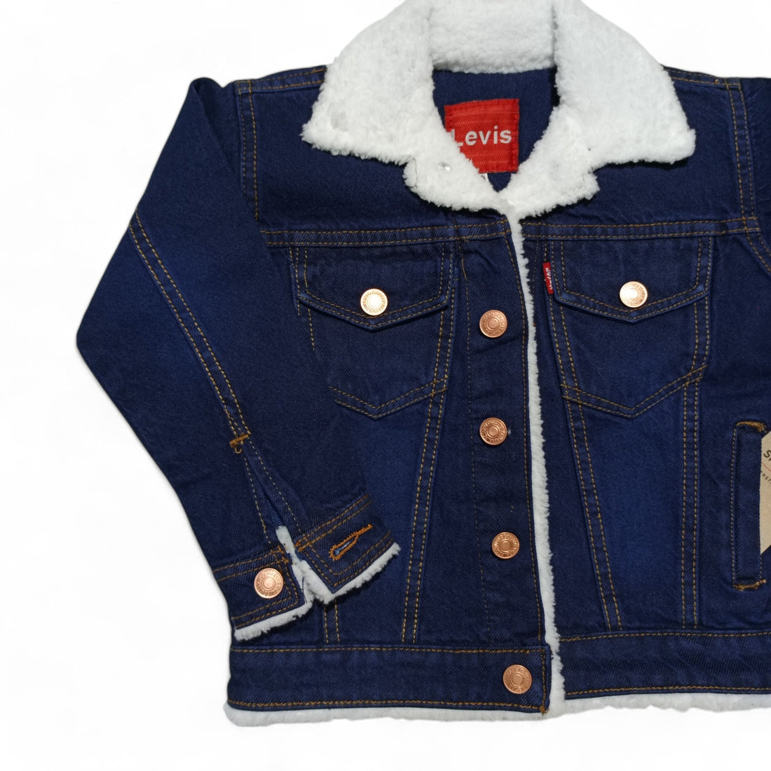 Button & Threads™ Boys/Girls Denim Jacket-Navy Blue - button & threads
