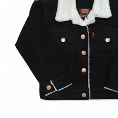 Button & Threads™ Boys/Girls Denim Jacket-Jet Black - button & threads