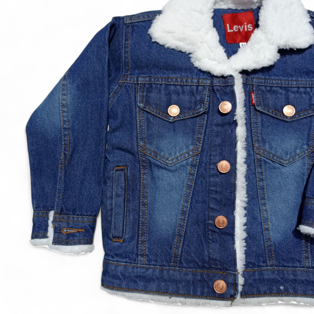 Button & Threads™ Boys/Girls  Denim Jacket-Light Blue - button & threads