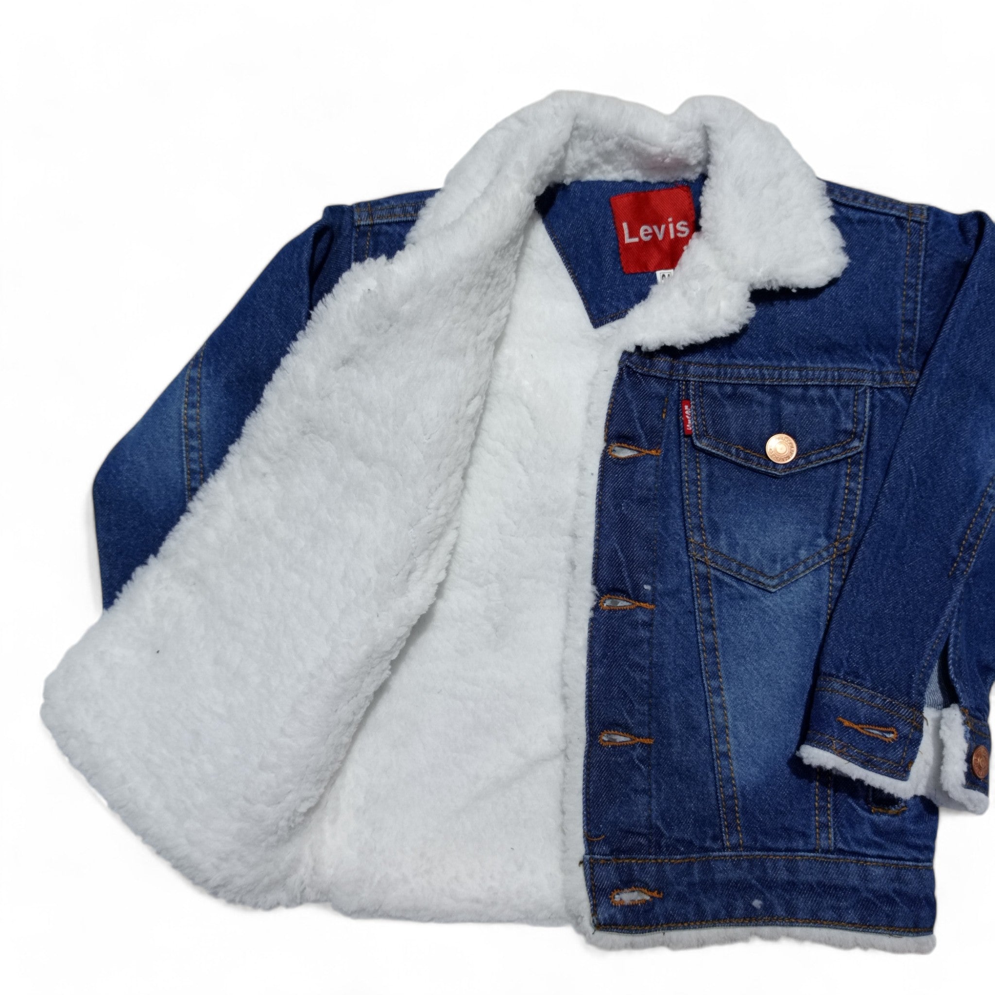 Button & Threads™ Boys/Girls  Denim Jacket-Light Blue - button & threads