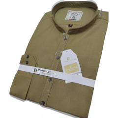 Men’s Embrioded Shalwar Qameez-Skin Shamray -BC1012 - button & threads
