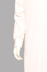 Men’s Plain Shalwar Qameez- Off-White - button & threads