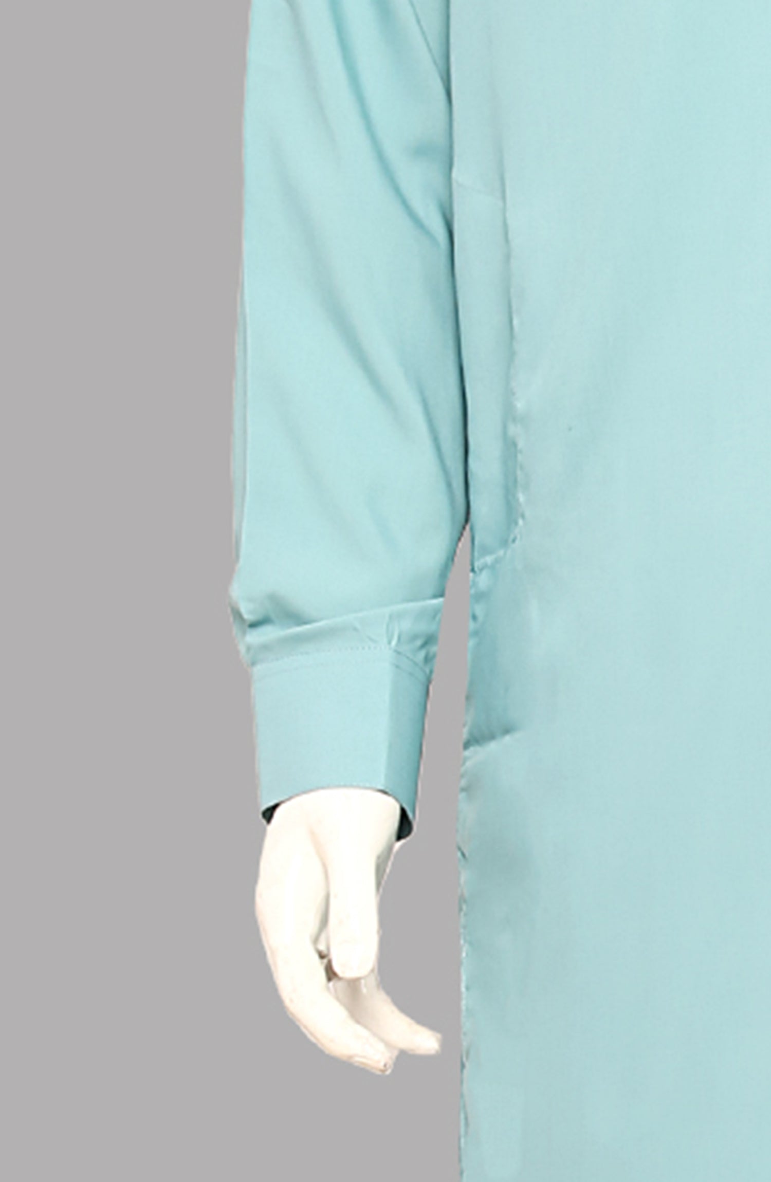 Men’s Embroided Shalwar Qameez-Sea Green - button & threads