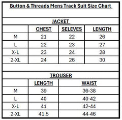 Button & Threads™ MEN'S Pocket Zipper Dry Fit Fleece Track Suit-Mahroon