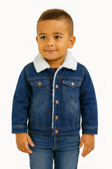 Button & Threads™ Boys/Girls  Denim Jacket-Light Blue - button & threads