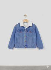 Button & Threads™ Boys/Girls  Denim Jacket-Ice Blue
