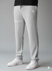 Men's Imported NY Silver Jacquard Trousers - button & threads