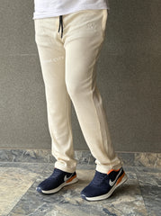 Men's Imported NY Cream Jacquard Trousers - button & threads