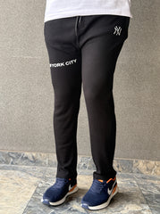 Men's Imported NY Black Jacquard Trousers - button & threads