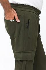 Men's Imported UA Cargo Commando Green Trousers