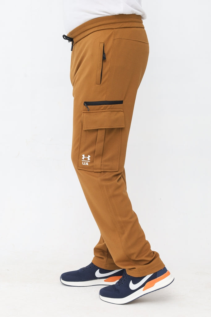 Men's Imported UA Cargo Mustard Trousers - button & threads