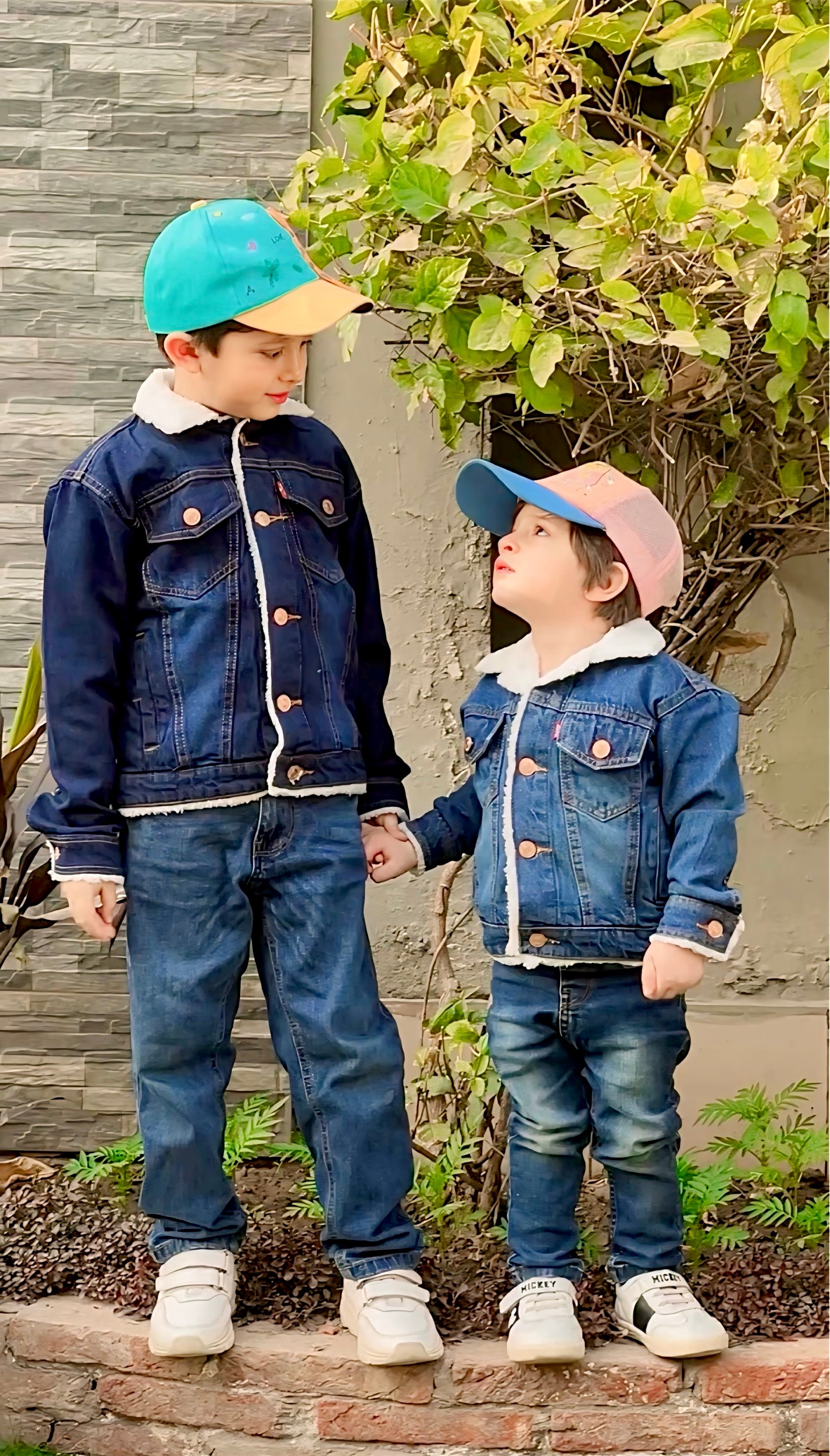 Button & Threads™ Boys/Girls  Denim Jacket-Light Blue - button & threads