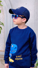 Button & Threads™ Boy/Girls Skates Blue Track Suit