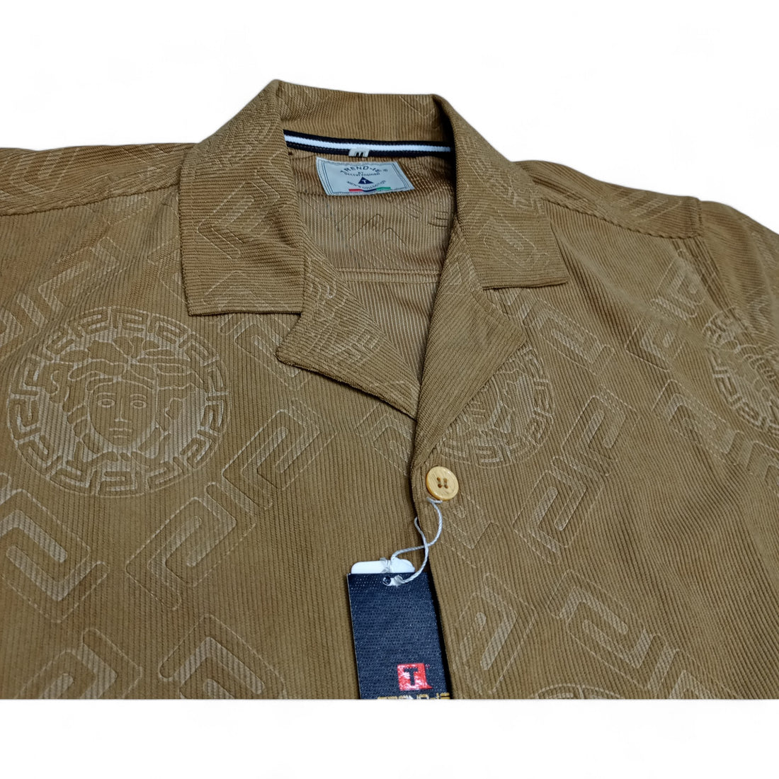 Men China Cotrai Safari Suit- Skin -Ve-sachi - button & threads