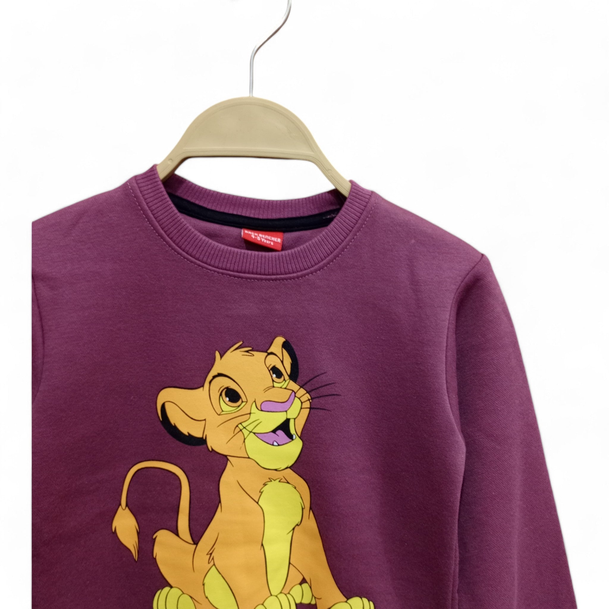 Button & Threads™ Boy/Girls Track Suit Plum Lion King - button & threads