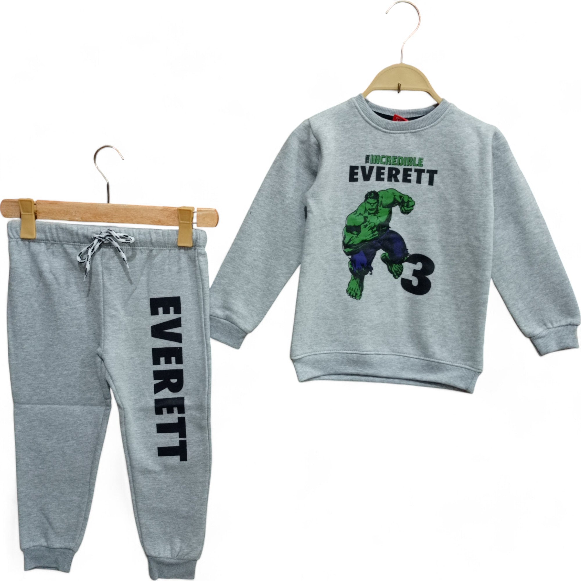 Button & Threads™ Boy/Girls Hulk Grey Track Suit - button & threads