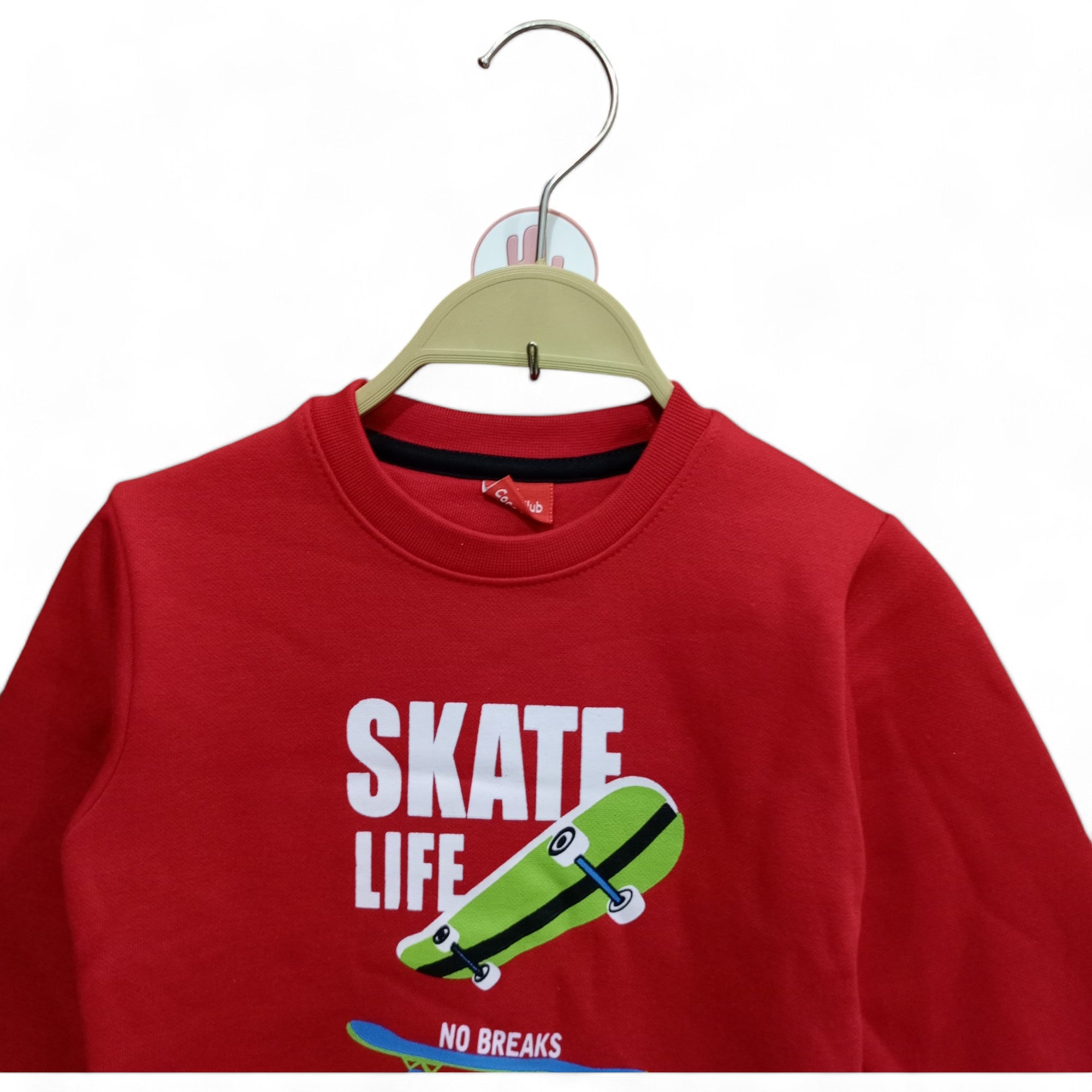 Button & Threads™ Boy/Girls Skates Red Track Suit - button & threads