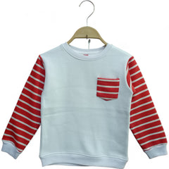 Button & Threads™ Boy/Girls Lining Pocket  Sweet Shirt - button & threads