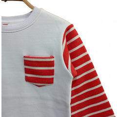 Button & Threads™ Boy/Girls Lining Pocket  Sweet Shirt - button & threads