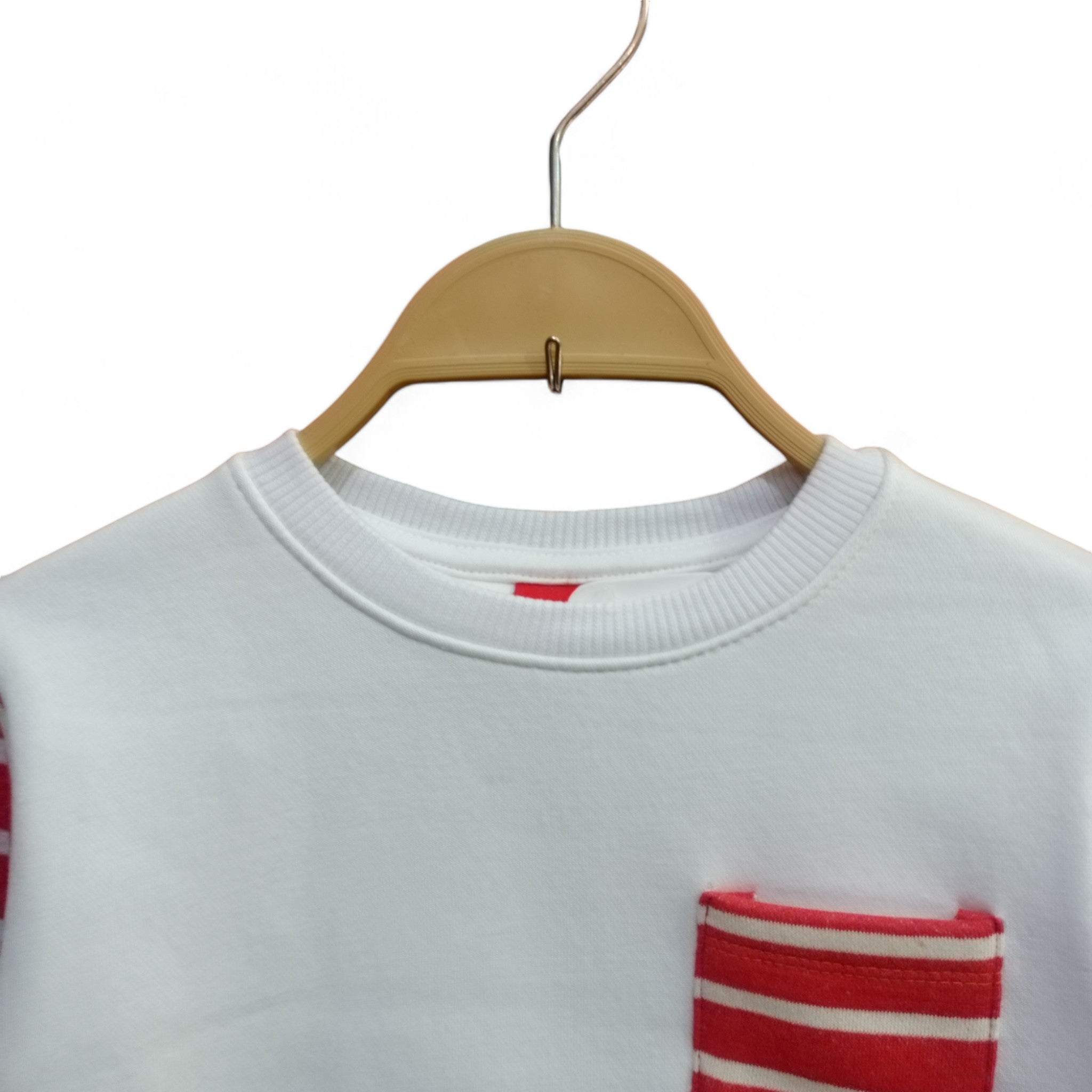 Button & Threads™ Boy/Girls Lining Pocket  Sweet Shirt - button & threads