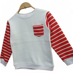Button & Threads™ Boy/Girls Lining Pocket  Sweet Shirt - button & threads