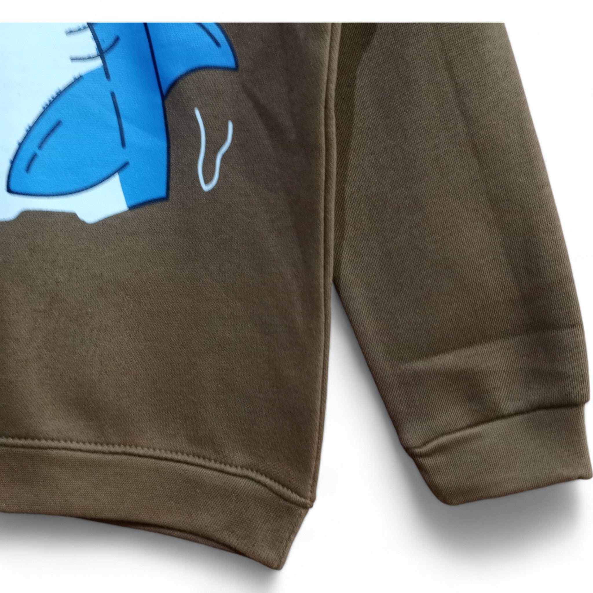 Button & Threads™ Boy/Girls Shark Brown Sweet Shirt - button & threads