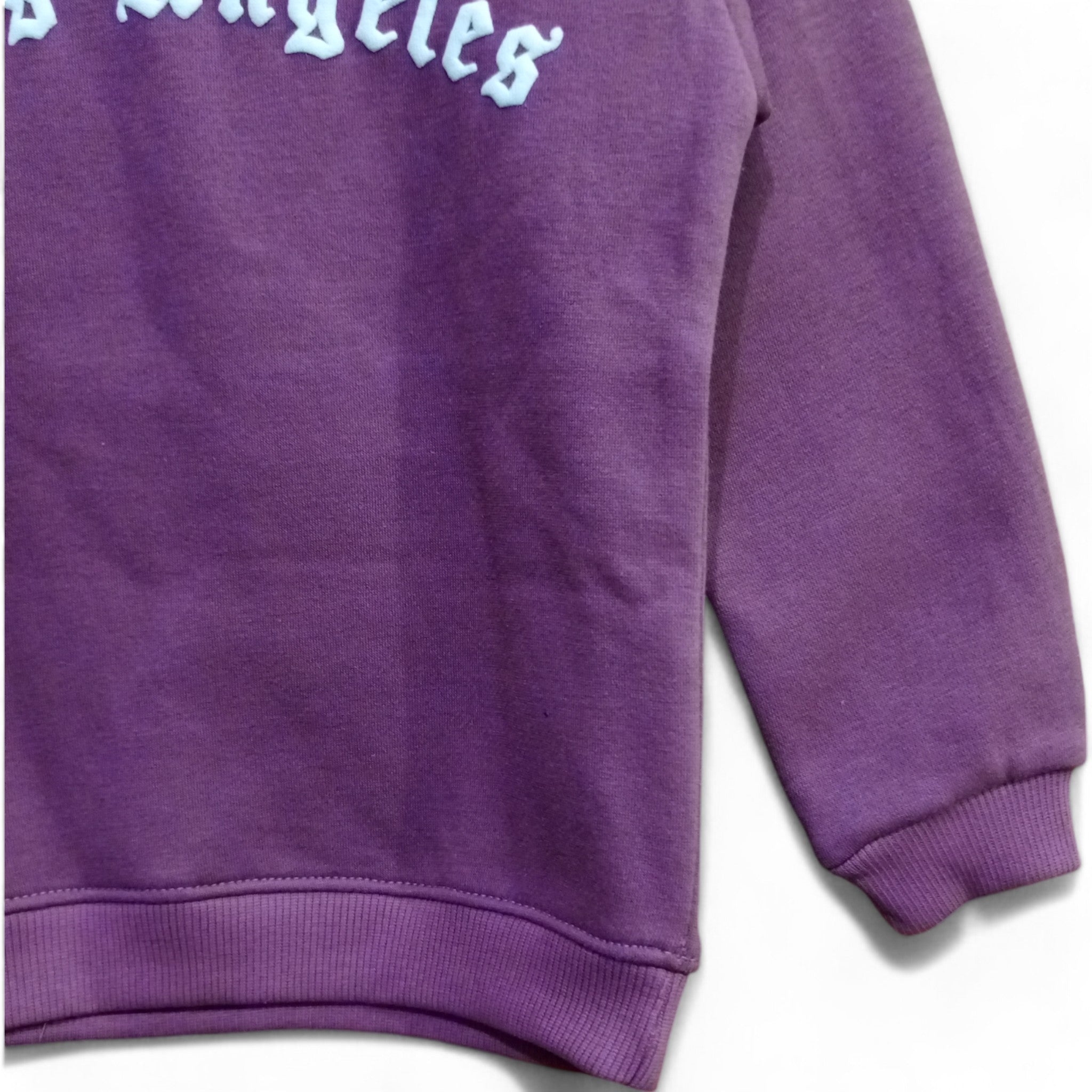 Button & Threads™ Boy/Girls Los Angles Plum  Sweet Shirt - button & threads