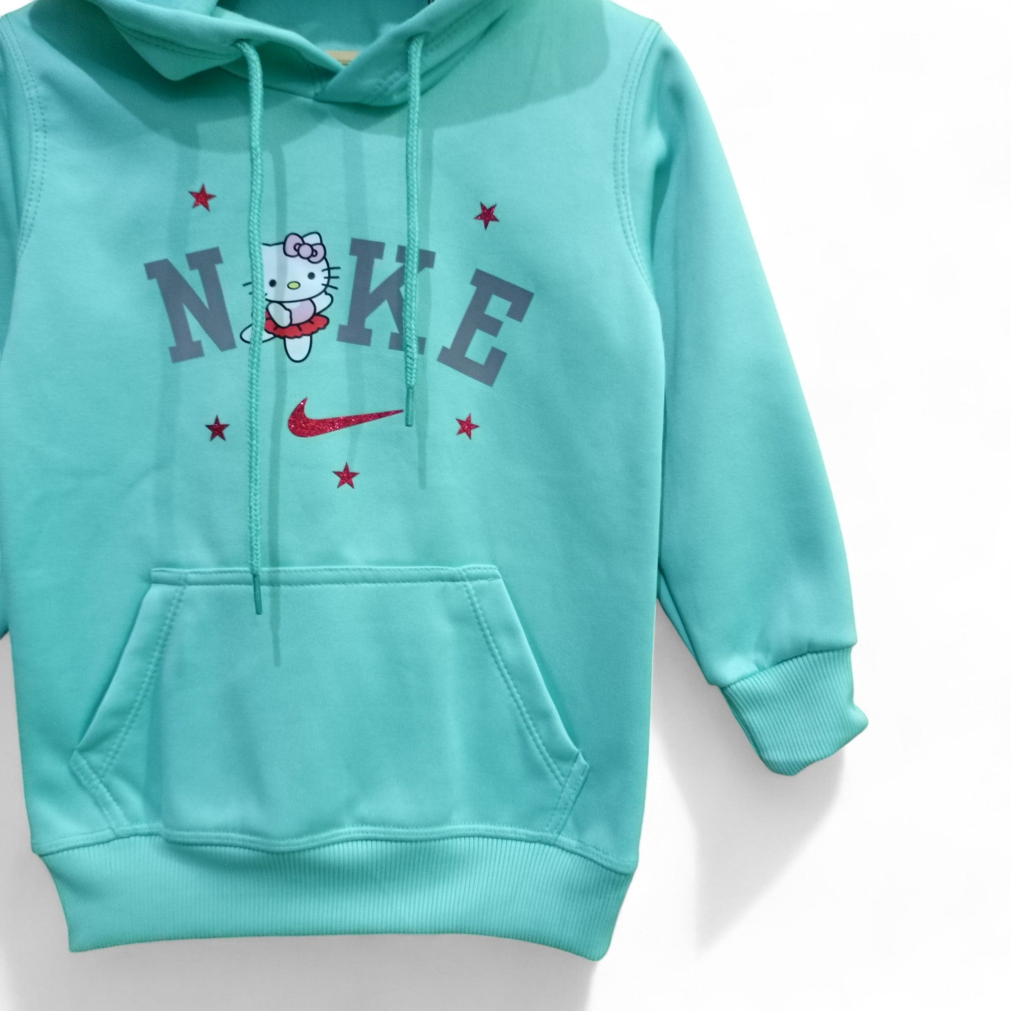 Button & Threads™ Girls Ni-ke Kitten Sea-Green Track Suit - button & threads