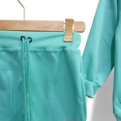 Button & Threads™ Girls Ni-ke Kitten Sea-Green Track Suit