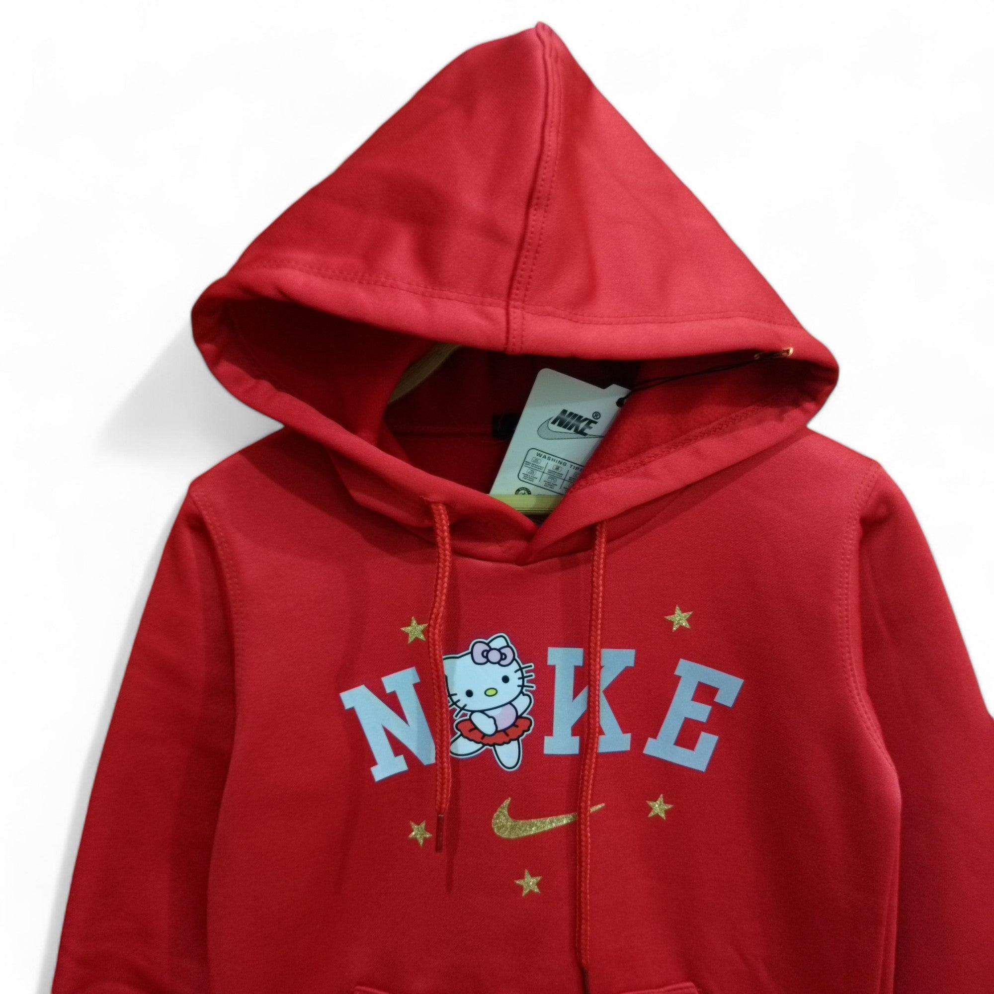 Button & Threads™ Girls Ni-ke Kitten Jet Red Track Suit - button & threads