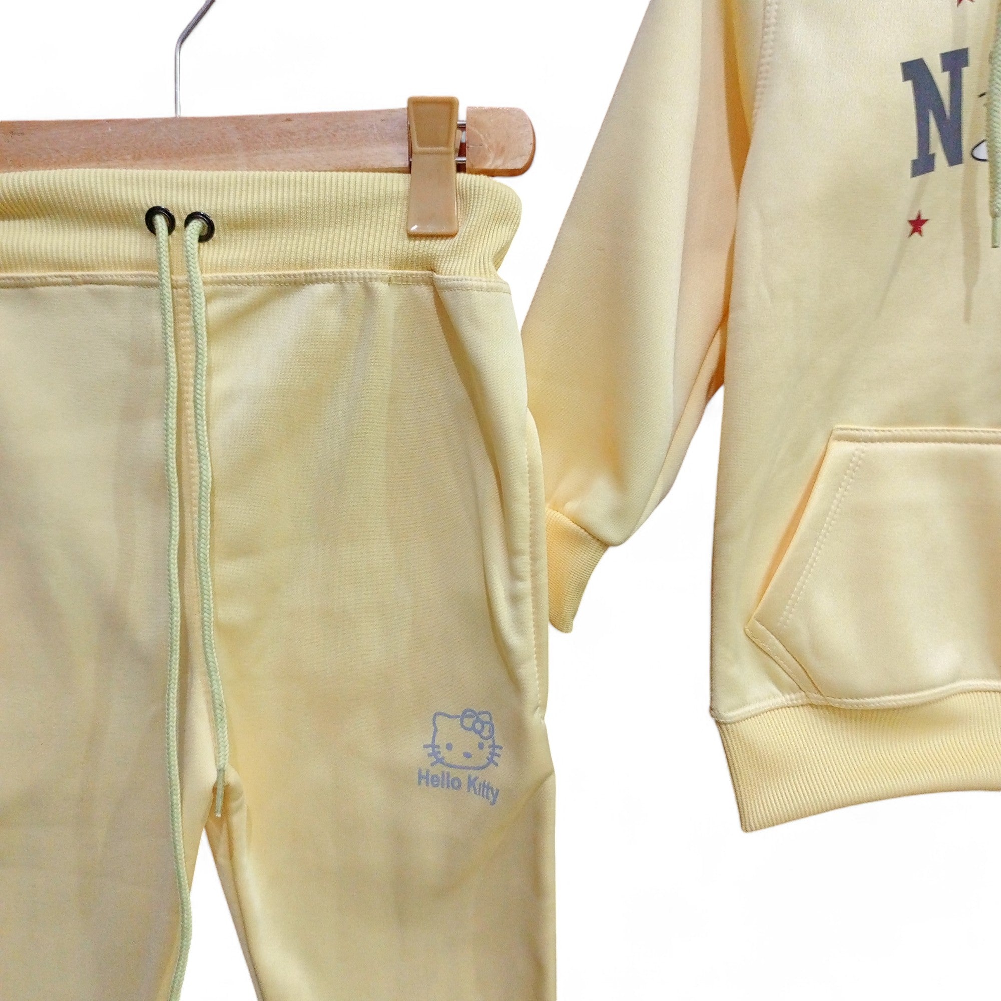 Button & Threads™ Girls Ni-ke Kitten Lemon Track Suit - button & threads