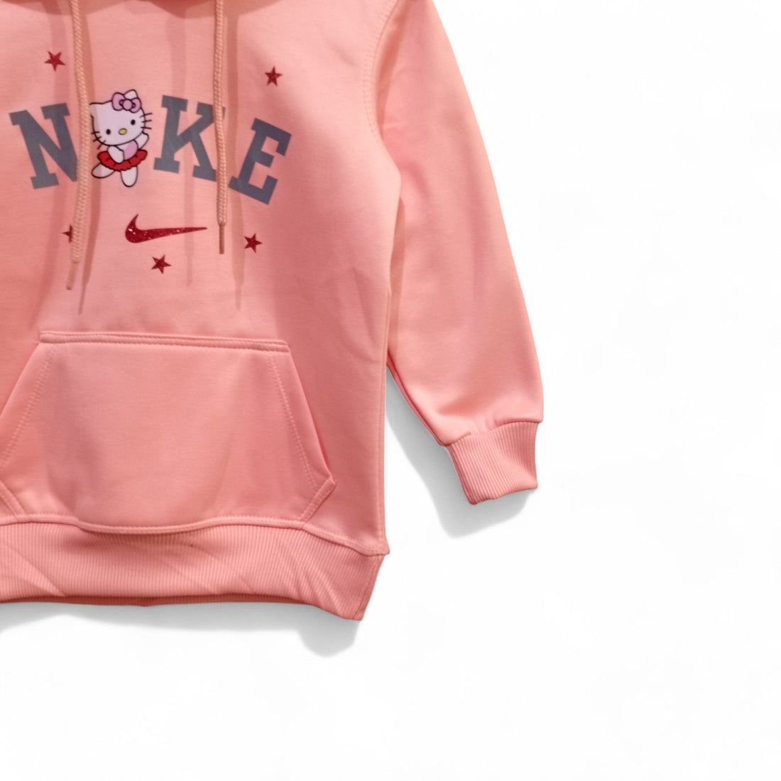 Button & Threads™ Girls Ni-ke Kitten Baby Pink Track Suit - button & threads