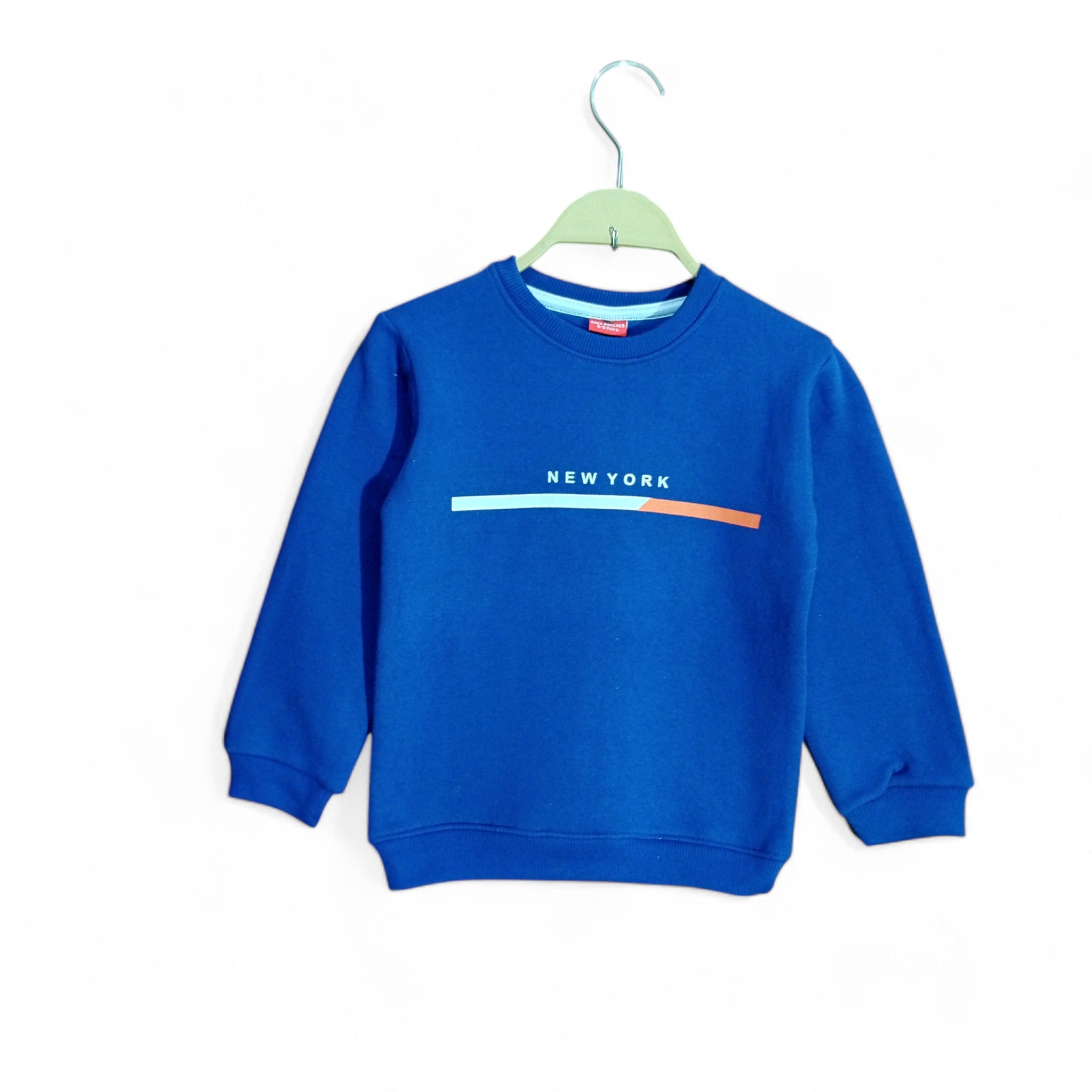 Button & Threads™ Boy/Girls New York Mid Blue Track Suit - button & threads