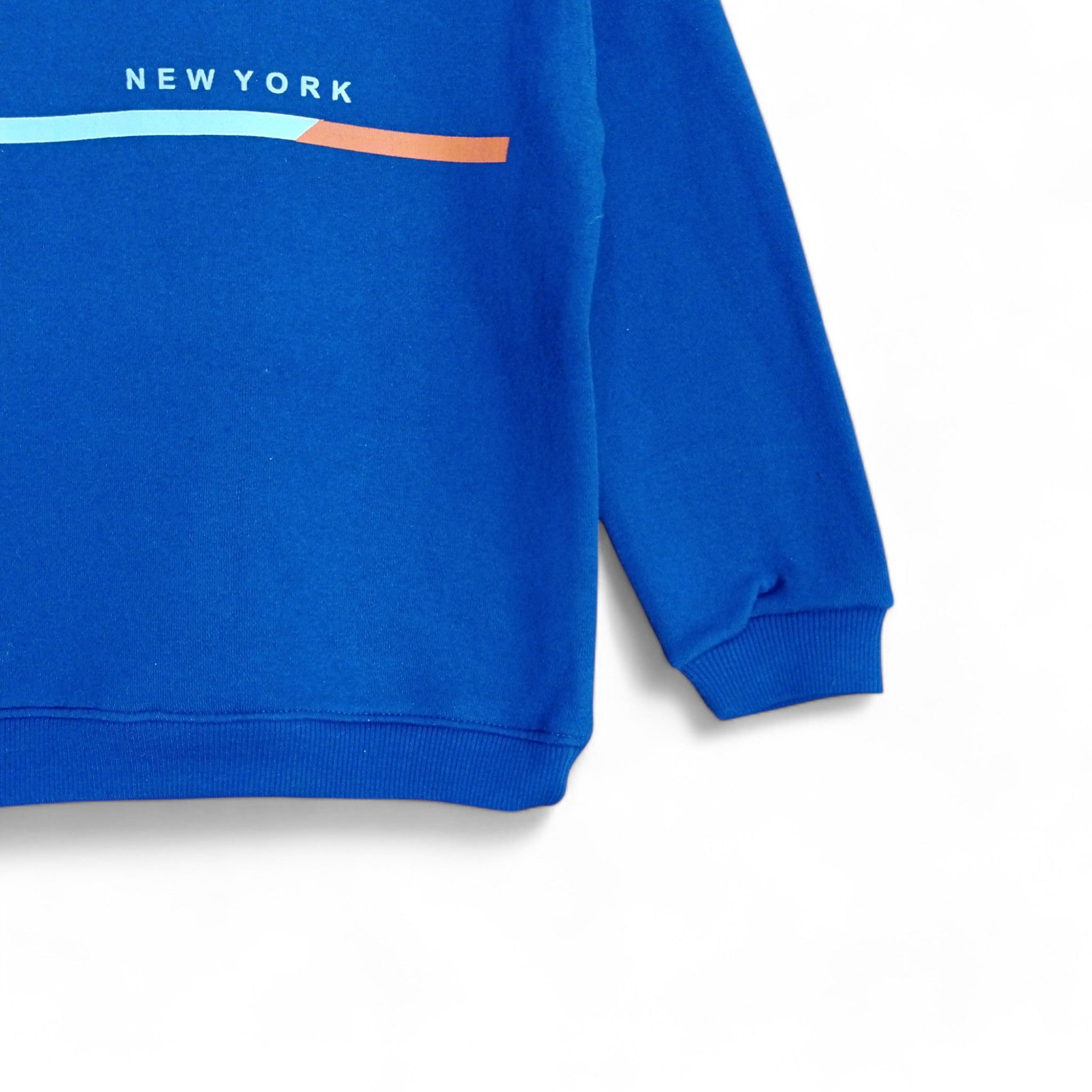 Button & Threads™ Boy/Girls New York Mid Blue Track Suit - button & threads