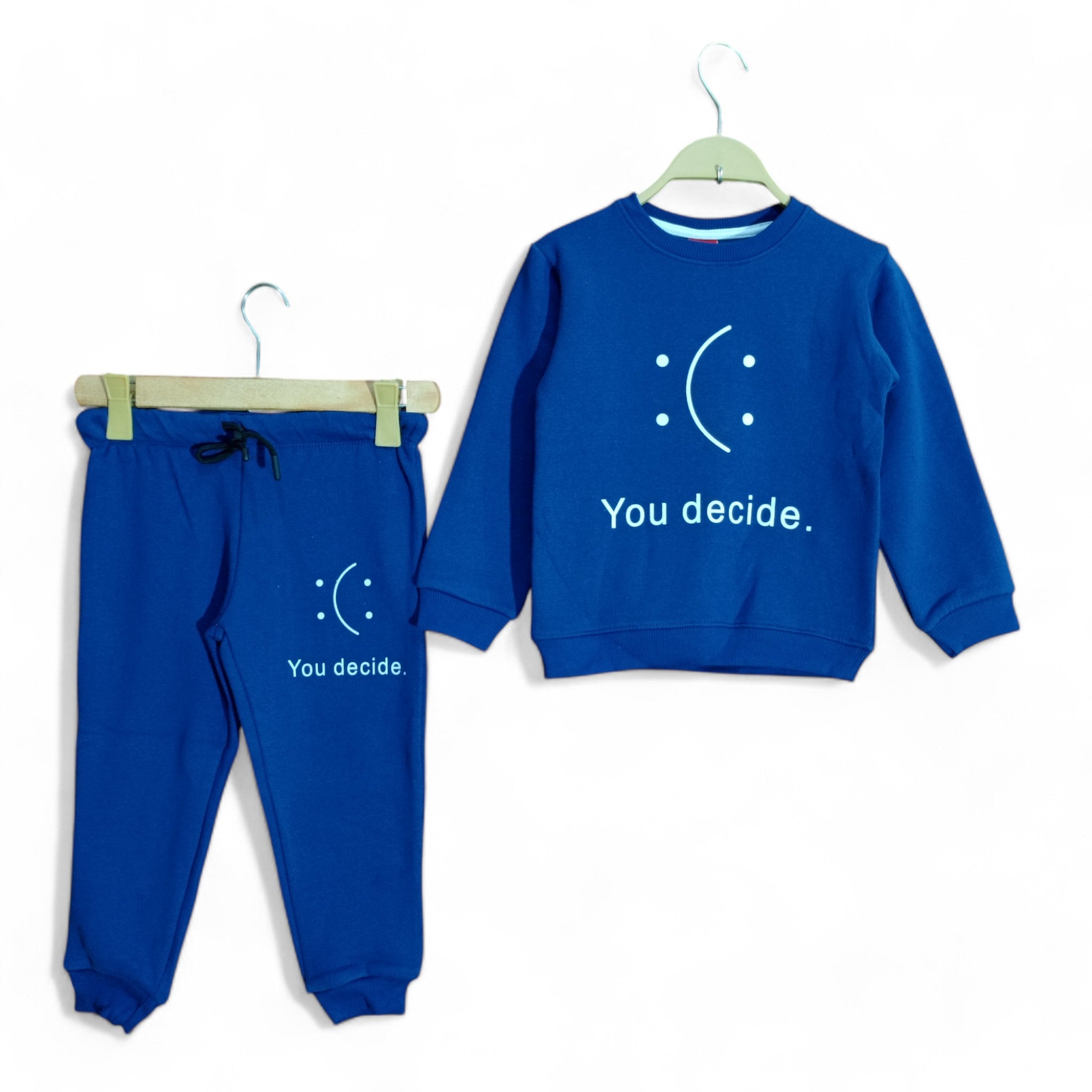 Button & Threads™ Boy/Girls You Decide Royal Blue Track Suit - button & threads