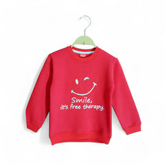 Button & Threads™ Boy/Girls Smile Therapy Red Track Suit