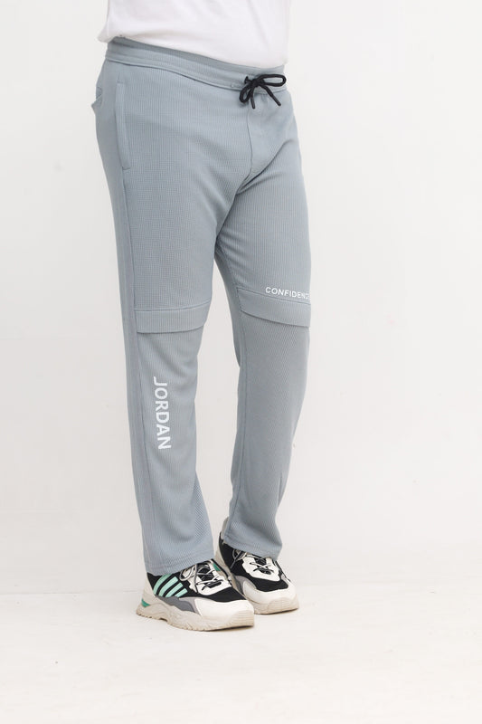 Button & Threads Men's Jordon Silver Jacquard Trousers - button & threads