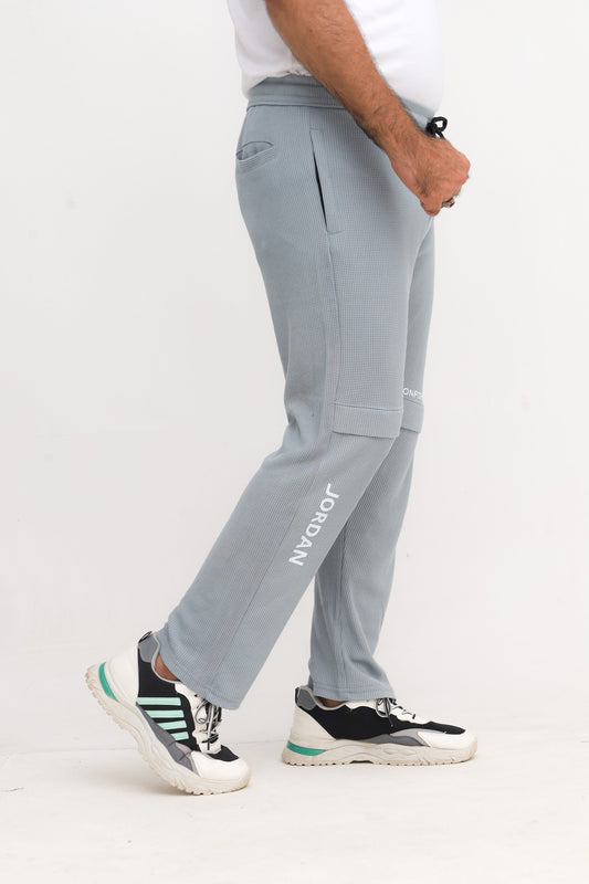 Button & Threads Men's Jordon Silver Jacquard Trousers - button & threads