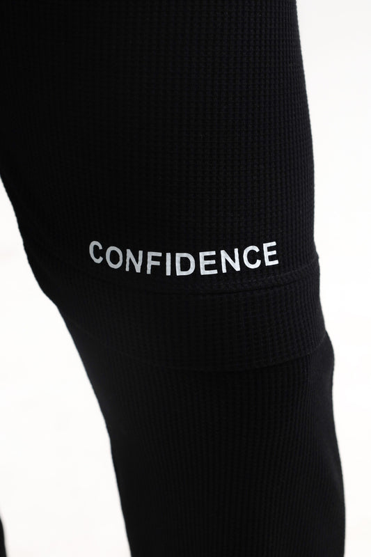 Button & Threads Men's Jordon Black Jacquard Trousers - button & threads