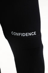 Button & Threads Men's Jordon Black Jacquard Trousers