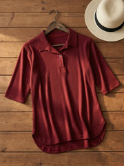 Woman Premium Tops-Mehroon