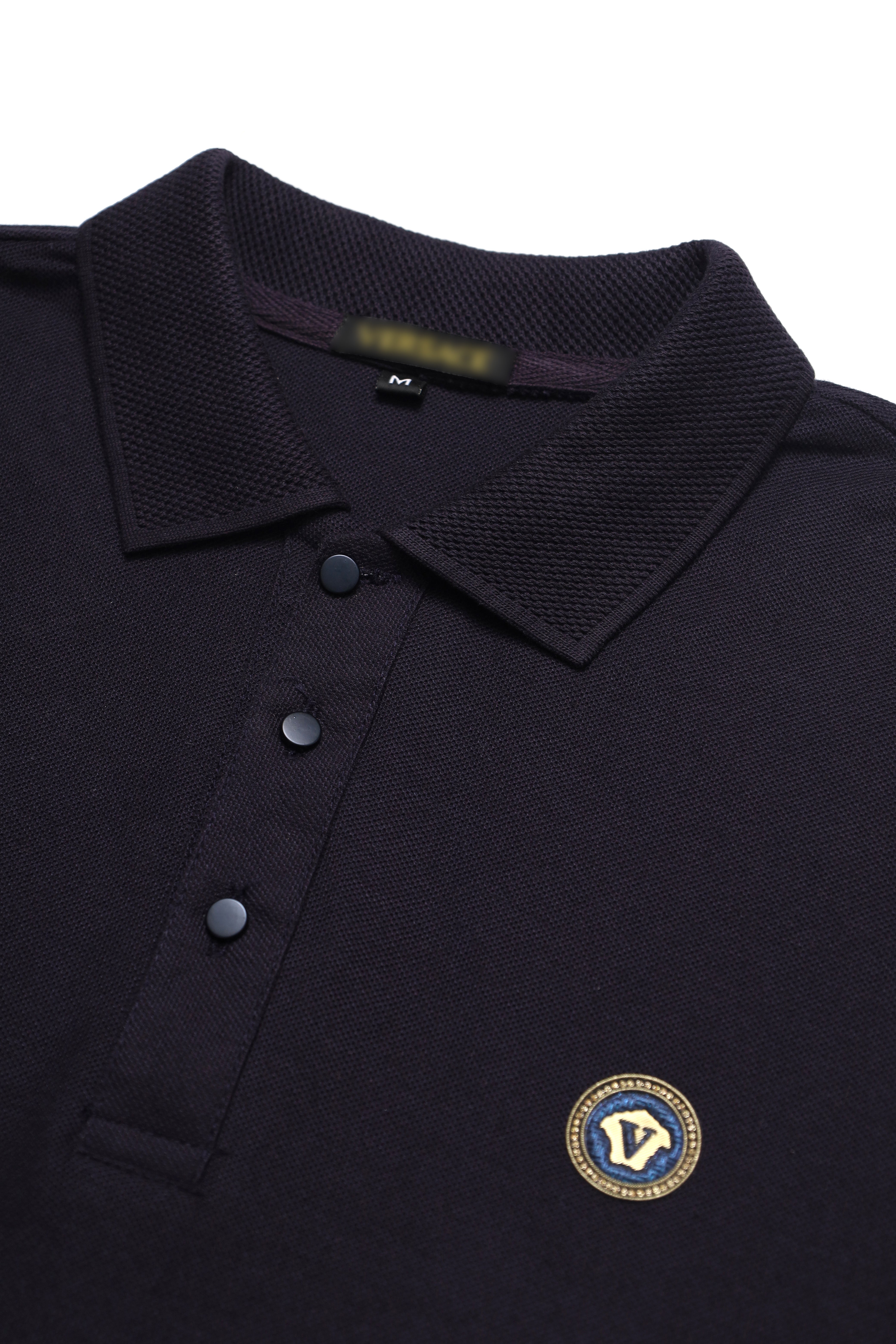 Button & Threads Men's Navy Blue  Executive Collar Shirt - button & threads