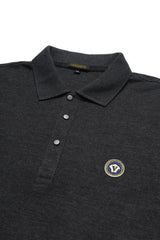 Button & Threads Men's Charcoal Grey Executive Collar Shirt - button & threads